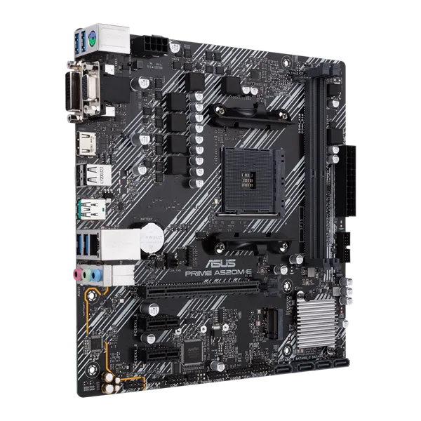 ASUS Alaplap AM4 PRIME A520M-E/CSM AMD A520, mATX - Image 3