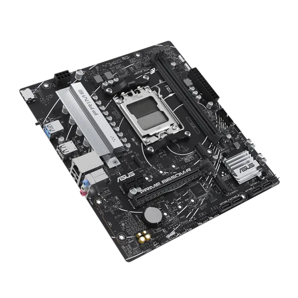 Asus Alaplap - AMD PRIME B650M-R AM5 (B650, ATX, 2xDDR5 7200+MHz, 4xSATA3, 2x M.2, HDMI) - Image 4