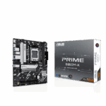 Asus Alaplap - AMD PRIME B850M-K AM5 (B850, ATX, 2xDDR5 8200+MHz, 4xSATA3, 2x M.2, HDMI+DP)