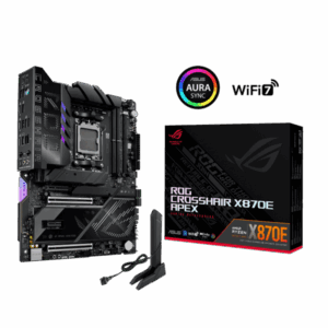 Asus Alaplap - AMD ROG CROSSHAIR X870E APEX AM5 (X870, ATX, 2xDDR5 9600+MHz, 4xSATA3, 5x M.2, 2xUSB4)