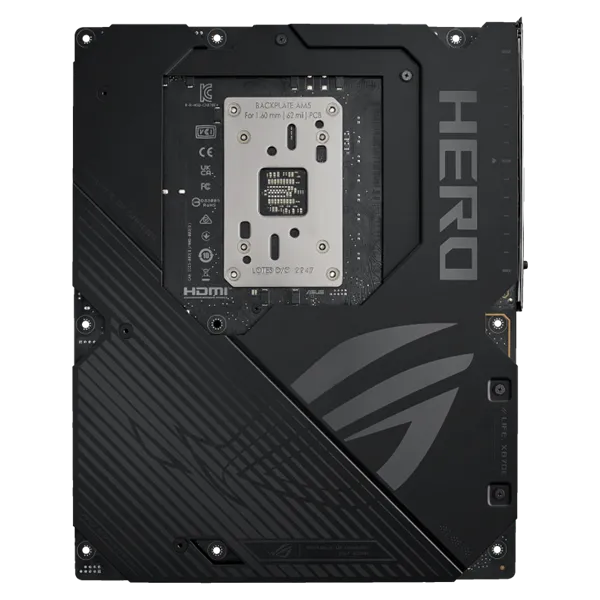 Asus Alaplap - AMD ROG CROSSHAIR X870E HERO AM5 (X870, ATX, 4xDDR5 8600+MHz, 4xSATA3, 5x M.2, HDMI+2xUSB4) - Image 6