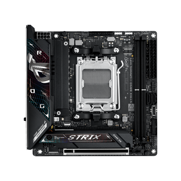 Asus Alaplap - AMD ROG STRIX B850-I GAMING WIFI AM5 (B850, ATX, 2xDDR5 8400+MHz, 2xSATA3, 2x M.2, HDMI+USB-C) - Image 2