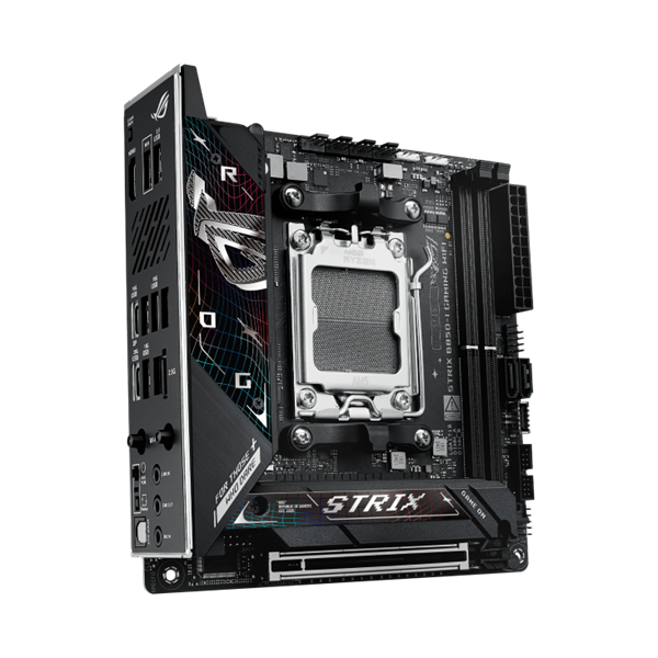 Asus Alaplap - AMD ROG STRIX B850-I GAMING WIFI AM5 (B850, ATX, 2xDDR5 8400+MHz, 2xSATA3, 2x M.2, HDMI+USB-C) - Image 3
