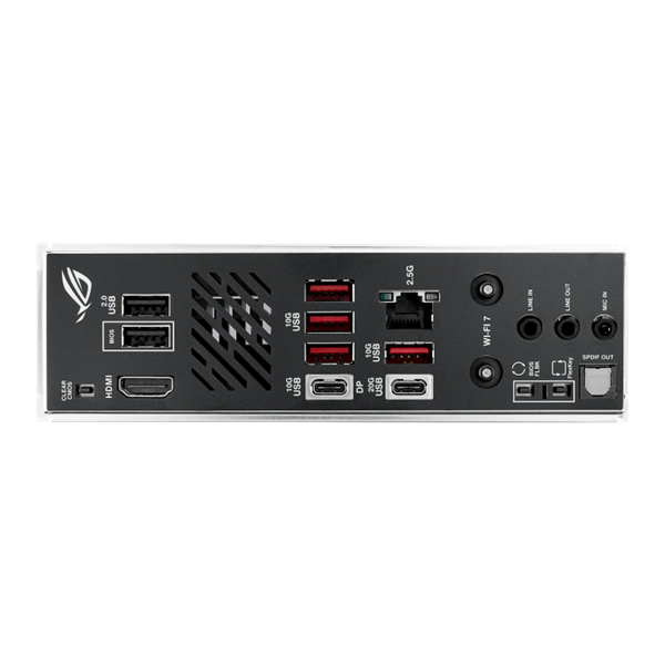 Asus Alaplap - AMD ROG STRIX B850-I GAMING WIFI AM5 (B850, ATX, 2xDDR5 8400+MHz, 2xSATA3, 2x M.2, HDMI+USB-C) - Image 6