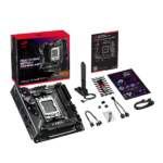 Asus Alaplap - AMD ROG STRIX B850-I GAMING WIFI AM5 (B850, ATX, 2xDDR5 8400+MHz, 2xSATA3, 2x M.2, HDMI+USB-C) - Image 7