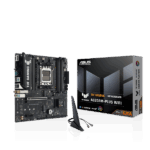 Asus Alaplap - AMD TUF GAMING A620AM-PLUS WIFI AM5 (A620, 4xDDR5 7600+MHz, 1x 2,5 Gb LAN, 2xM.2, 4xSATA3, HDMI+2xDP)
