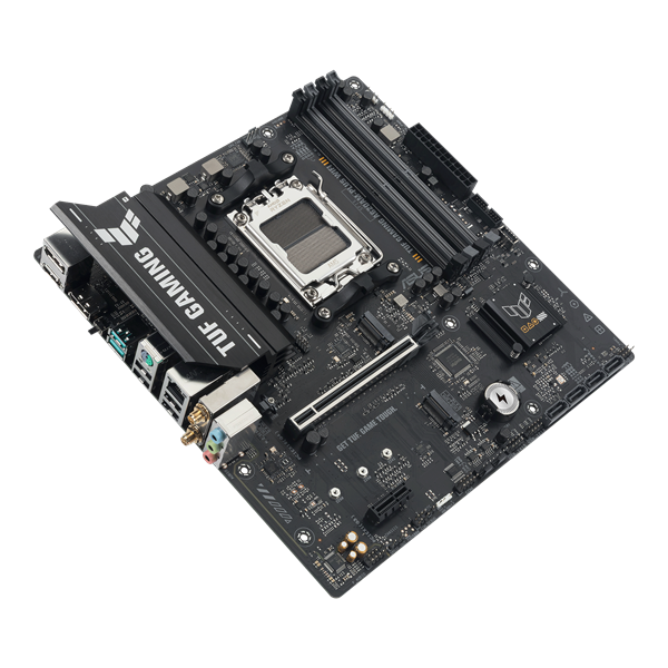 Asus Alaplap - AMD TUF GAMING A620AM-PLUS WIFI AM5 (A620, 4xDDR5 7600+MHz, 1x 2,5 Gb LAN, 2xM.2, 4xSATA3, HDMI+2xDP) - Image 4