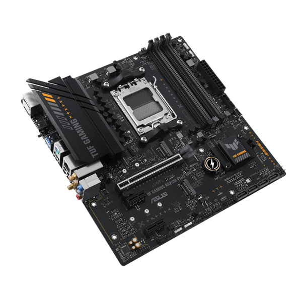 Asus Alaplap - AMD TUF GAMING A620M-PLUS WIFI AM5 (A620, 4xDDR5 7600+MHz, 1x 2,5 Gb LAN, 2xM.2, 4xSATA3, HDMI+2xDP) - Image 5