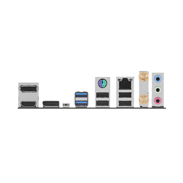 Asus Alaplap - AMD TUF GAMING A620M-PLUS WIFI AM5 (A620, 4xDDR5 7600+MHz, 1x 2,5 Gb LAN, 2xM.2, 4xSATA3, HDMI+2xDP) - Image 6