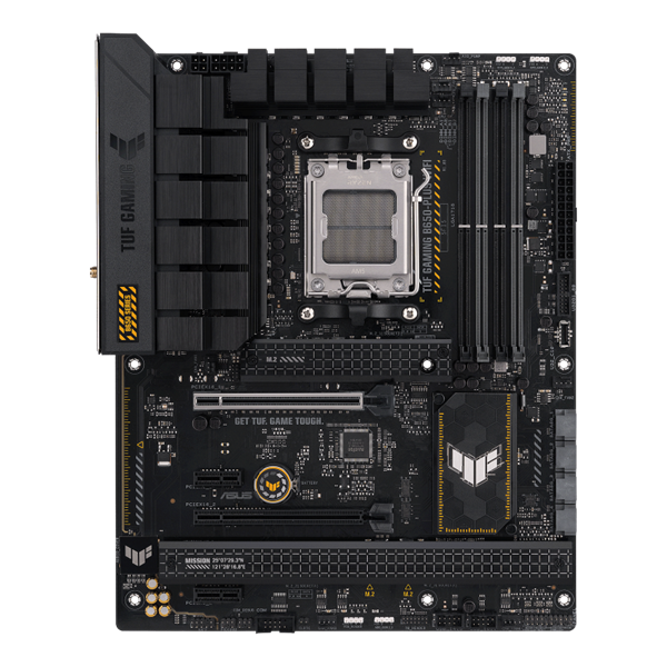 Asus Alaplap - AMD TUF GAMING B650-PLUS WIFI AM5 (B650, ATX, 4xDDR5 6400+MHz, 4xSATA3, 3x M.2, HDMI+DP) - Image 2