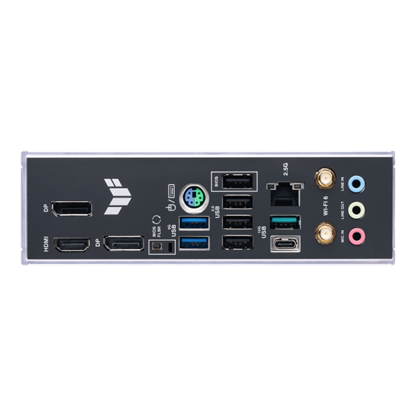 Asus Alaplap - AMD TUF GAMING B650M-E WIFI AM5 (B650, Micro-ATX, 4xDDR5 7600+MHz, 4xSATA3, 2x M.2, HDMI+2xDP) - Image 4