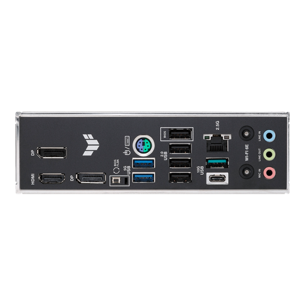 Asus Alaplap - AMD TUF GAMING B850M-E WIFI AM5 (B850, MicroATX, 4xDDR5 8000+MHz, 4xSATA3, 3x M.2, HDMI+2xDP) - Image 4