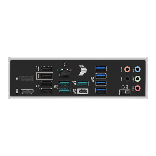 Asus Alaplap - AMD TUF GAMING B850M-PLUS AM5 (B850, ATX, 4xDDR5 8000+MHz, 4xSATA3, 3x M.2, HDMI+DP) - Image 4