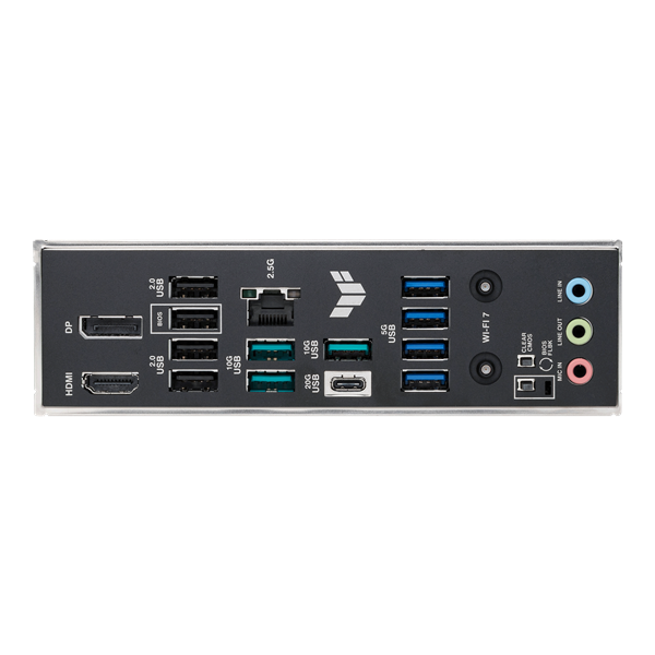 Asus Alaplap - AMD TUF GAMING B850M-PLUS WIFI7 AM5 (B850, ATX, 4xDDR5 8000+MHz, 4xSATA3, 3x M.2, HDMI+DP) - Image 4