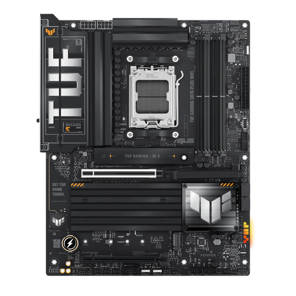 Asus_Alaplap_-_AMD_TUF_GAMING_X870-PLUS_WIFI_AM5_X870_ATX_4xDDR5_8000_MHz_2xSATA3_4x_M2_HDM_USB4-i431542.png Asus Alaplap - AMD TUF GAMING X870-PLUS WIFI AM5 (X870, ATX, 4xDDR5 8000+MHz, 2xSATA3, 4x M.2, HDMI+USB4) - Image 1