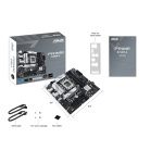 Asus Alaplap - Intel PRIME B760M-A-CSM s1700 (B760, 4xDDR5 7200+MHz, 4xSATA3, 2xM.2, 2xHDMI+DP) - Image 4