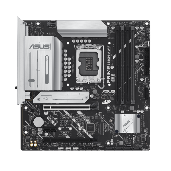 ASUS PRIME B860M-A Wi-Fi Intel B860 LGA1851 mATX alaplap - Image 2