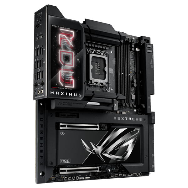 Asus Alaplap - Intel ROG MAXIMUS Z890 EXTREME LGA1851 (Z890, ATX, 4xDDR5 9200+MHz, 4xSATA3, 6xM.2, HDMI+2xThunderbolt) - Image 2