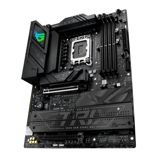 Asus Alaplap - Intel ROG STRIX B860-F GAMING WIFI s1851 (B860, 4xDDR5 9066+MHz, 4xSATA3, 4xM.2, HDMI+DP+Thunderbolt4) - Image 3