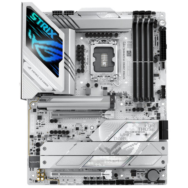 Asus Alaplap - Intel ROG STRIX Z890-A GAMING WIFI LGA1851 (Z890, ATX, 4xDDR5 9066+MHz, 4xSATA3, 7xM.2, HDMI+DP) - Image 2