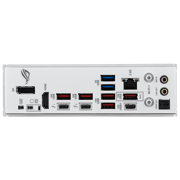 Asus Alaplap - Intel ROG STRIX Z890-A GAMING WIFI LGA1851 (Z890, ATX, 4xDDR5 9066+MHz, 4xSATA3, 7xM.2, HDMI+DP) - Image 6