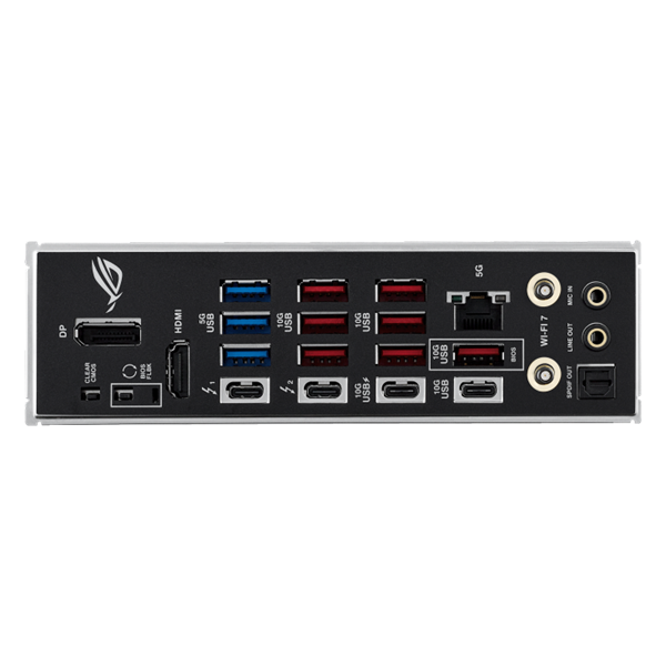 Asus Alaplap - Intel ROG STRIX Z890-E GAMING WIFI LGA1851 (Z890, ATX, 4xDDR5 8800+MHz, 4xSATA3, 7xM.2, HDMI+DP) - Image 5