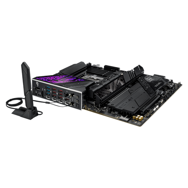 Asus Alaplap - Intel ROG STRIX Z890-E GAMING WIFI LGA1851 (Z890, ATX, 4xDDR5 8800+MHz, 4xSATA3, 7xM.2, HDMI+DP) - Image 6