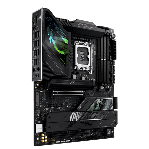 Asus Alaplap - Intel ROG STRIX Z890-F GAMING WIFI LGA1851 (Z890, ATX, 4xDDR5 8600+MHz, 4xSATA3, 5xM.2, HDMI+DP) - Image 3