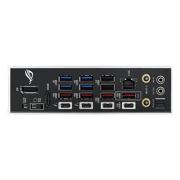 Asus Alaplap - Intel ROG STRIX Z890-F GAMING WIFI LGA1851 (Z890, ATX, 4xDDR5 8600+MHz, 4xSATA3, 5xM.2, HDMI+DP) - Image 5