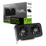 VGA ASUS NVIDIA RTX 5050 8GB GDDR6 - DUAL-RTX5050-O8G - Image 3