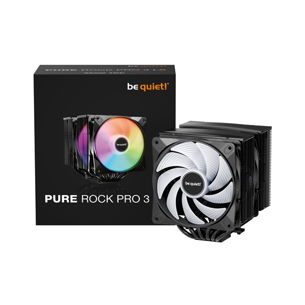 Be Quiet! CPU Cooler - PURE ROCK PRO 3 LX Black (AMD: AM4/AM5; Intel: 1851/1700/1200/1150/1151/1155) - Image 11