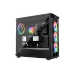 Be Quiet! CPU Water Cooler - LIGHT LOOP 360mm Black (3x120mm, csatlakozó: 3pin, cső hossza: 400mm, fekete) - Image 2