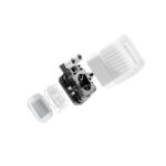 Be Quiet! CPU Water Cooler - LIGHT LOOP 360mm White (3x120mm, csatlakozó: 3pin, cső hossza: 400mm, fehér) - Image 3