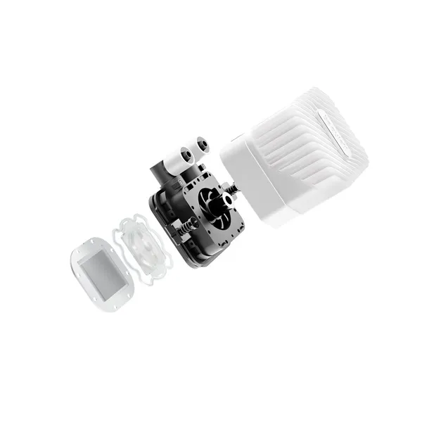 Be Quiet! CPU Water Cooler - LIGHT LOOP 360mm White (3x120mm, csatlakozó: 3pin, cső hossza: 400mm, fehér) - Image 3