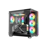 Be Quiet! CPU Water Cooler - PURE LOOP 3 LX 240mm (2x120mm, csatlakozó: 3pin, cső hossza: 400mm) - Image 2