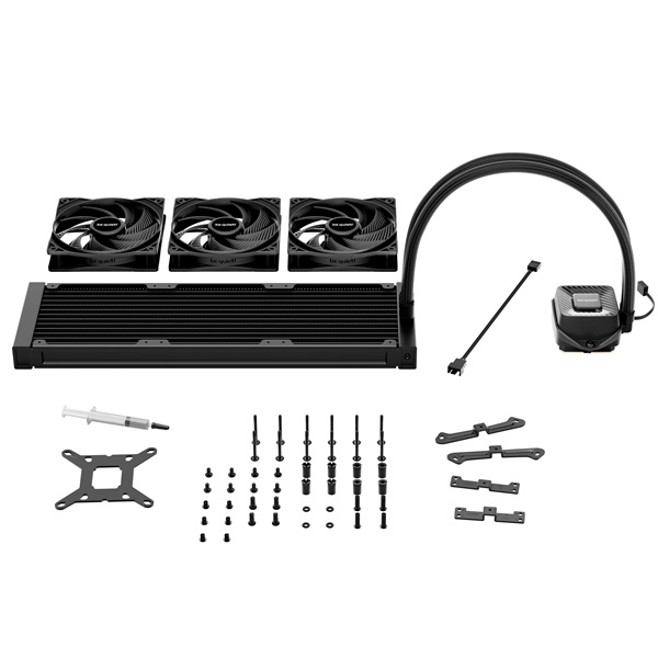 Be Quiet! CPU Water Cooler - PURE LOOP 3 360mm (3x120mm, csatlakozó: 3pin, cső hossza: 400mm) - Image 5