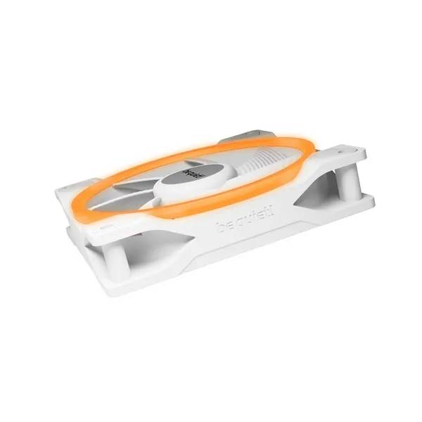 Be Quiet! Cooler 12cm - LIGHT WINGS WHITE 120mm PWM Triple Pack (RGB, 1700rpm, 20,6dB, fehér) - Image 3