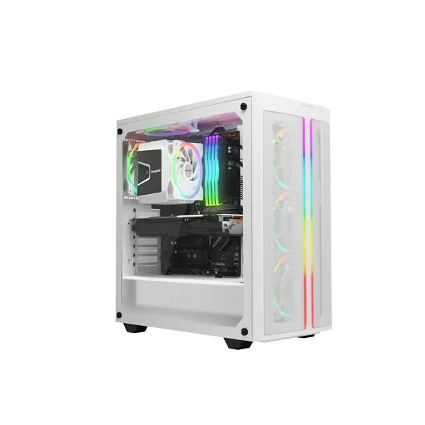 Be Quiet! Cooler 12cm - LIGHT WINGS WHITE 120mm PWM high-speed Triple-Pack (RGB, 2500rpm, 31dB, fehér) - Image 2