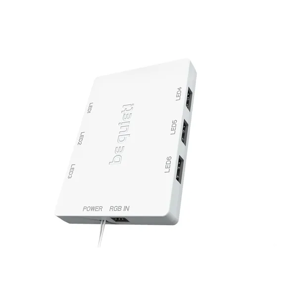 Be Quiet! Cooler 12cm - LIGHT WINGS WHITE 120mm PWM high-speed Triple-Pack (RGB, 2500rpm, 31dB, fehér) - Image 5