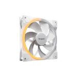 Be Quiet! Cooler 14cm - LIGHT WINGS 140mm PWM Reverse White (RGB, 1300rpm, 25,5dB, fehér) - Image 2