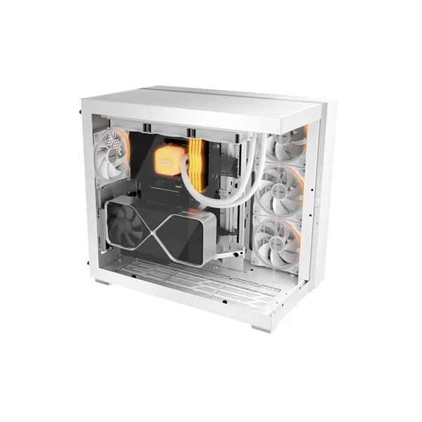 Be Quiet! Cooler 14cm - LIGHT WINGS 140mm PWM Reverse White (RGB, 1300rpm, 25,5dB, fehér) - Image 2