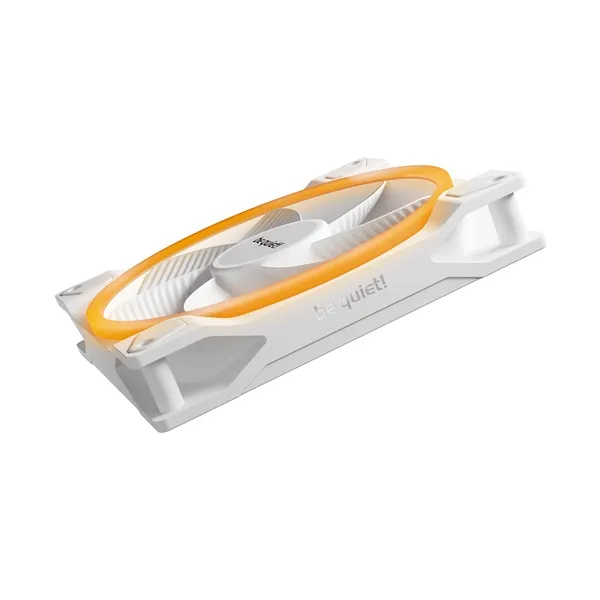 Be Quiet! Cooler 14cm - LIGHT WINGS 140mm PWM Reverse White (RGB, 1300rpm, 25,5dB, fehér) - Image 3