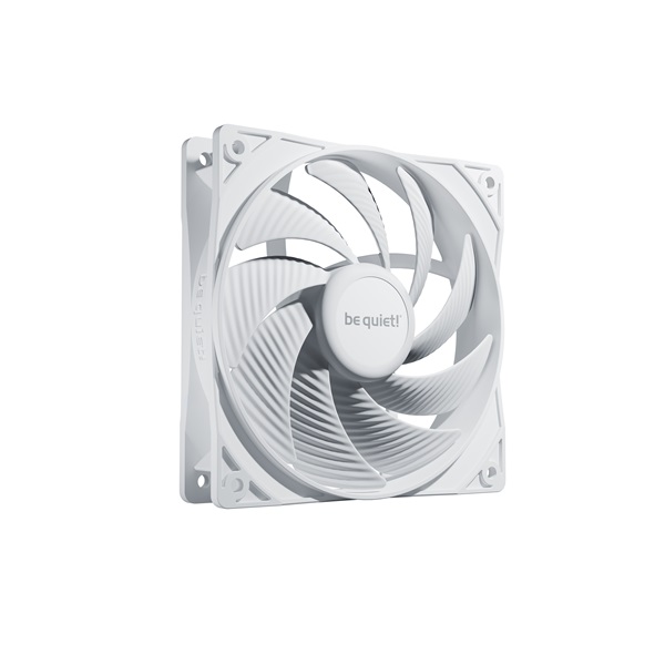 Be Quiet! Cooler 12cm - PURE WINGS 3 White 120mm PWM high-speed (2100rpm, 30,9dB, fehér) - Image 1