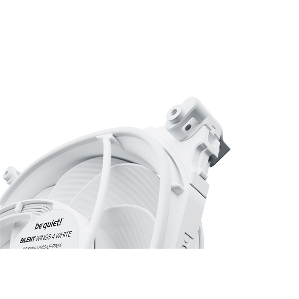 Be Quiet! Cooler 12cm - SILENT WINGS 4 White 120mm PWM (1600rpm, 18,9dB, fehér) - Image 3