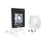 Be Quiet! Cooler 12cm - SILENT WINGS 4 White 120mm PWM (1600rpm, 18,9dB, fehér) - Image 4