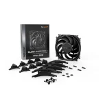 Be Quiet! Cooler 12cm - SILENT WINGS PRO 4 120mm PWM (3000rpm, 36,9dB, fekete) - Image 5
