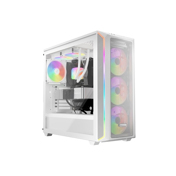 Be Quiet! Cooler 14cm - LIGHT WINGS LX 140mm PWM White Triple-Pack (RGB, 1200rpm, 22,9dB, fehér) - Image 2