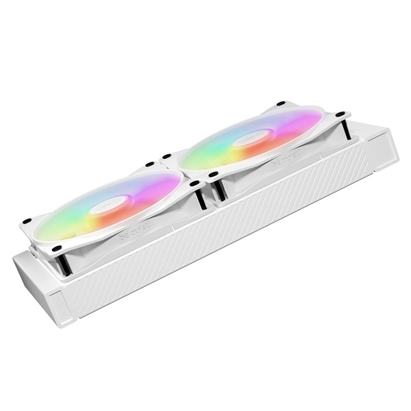 Be Quiet! Cooler 14cm - LIGHT WINGS LX 140mm PWM high-speed White Triple-Pack (RGB, 1800rpm, 30,5dB, fehér) - Image 3