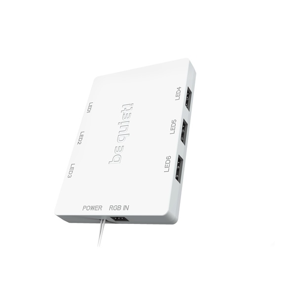 Be Quiet! Cooler 14cm - LIGHT WINGS WHITE 140mm PWM Triple Pack (RGB, 2200rpm, 31dB, fehér) - Image 5