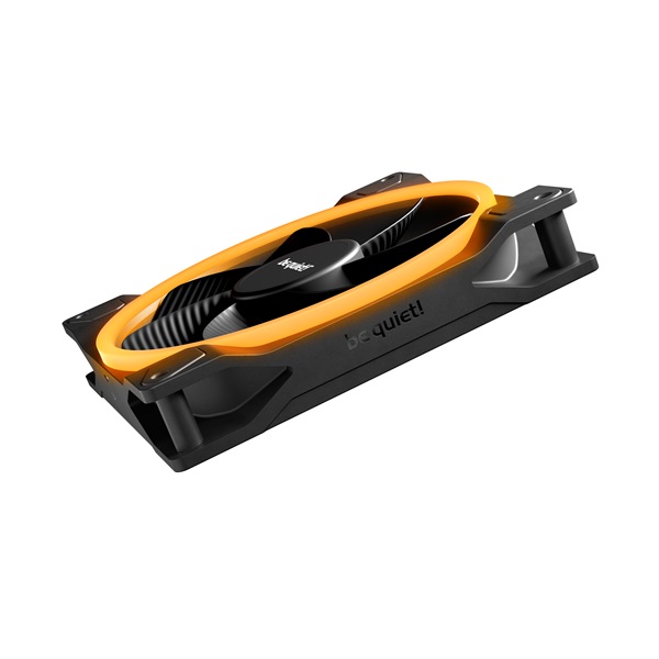 Be Quiet! Cooler 14cm - LIGHT WINGS 140mm PWM Reverse Black (RGB, 1300rpm, 25,5dB, fekete) - Image 6